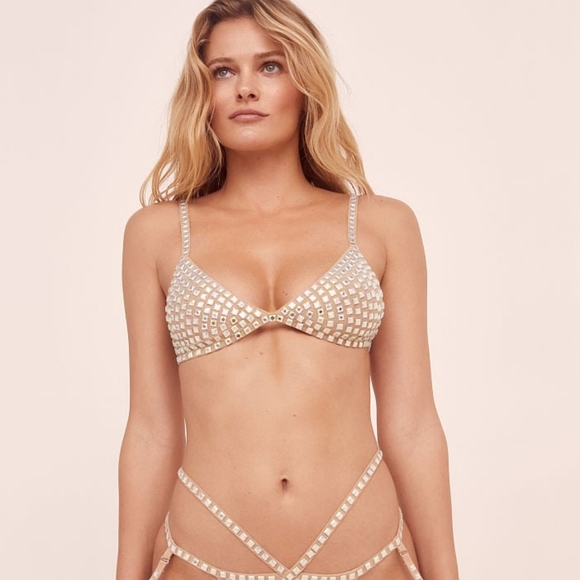 🎰 For Love & Lemons Sin City Jackpot Bralette 🎰 - Picture 3 of 16